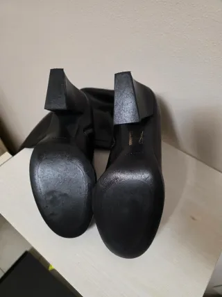 Stivali Pinko neri alti con tacco