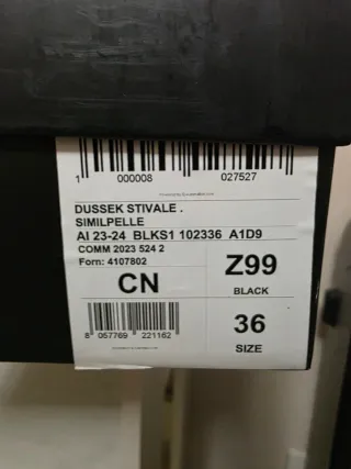 Stivali Pinko neri alti con tacco