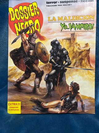 Comic Dossier negro extra 11 nº 200,201,202,203