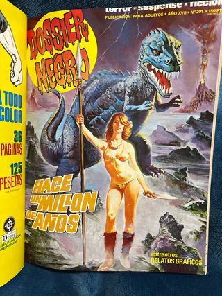 Comic Dossier negro extra 11 nº 200,201,202,203