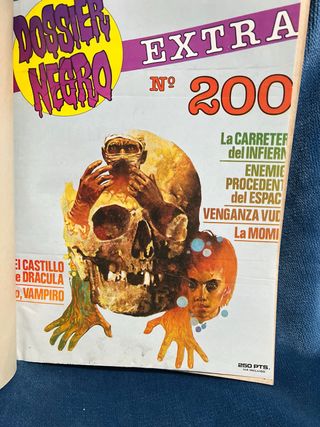 Comic Dossier negro extra 11 nº 200,201,202,203