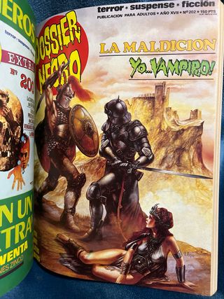 Comic Dossier negro extra 11 nº 200,201,202,203