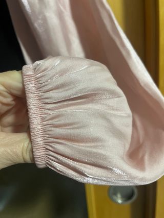 Body Zara Negro y Rosa Talla L