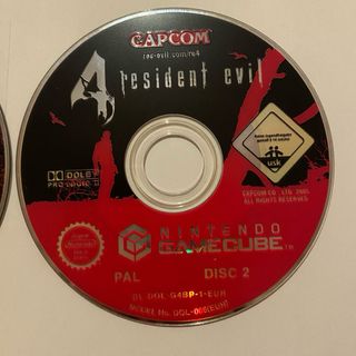 Resident Evil 4 GameCube - 2 Discos | Sin caratula