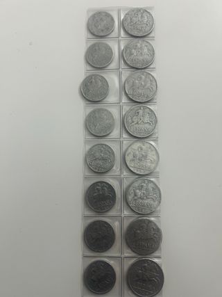 Monedas 5 y 10 céntimos España