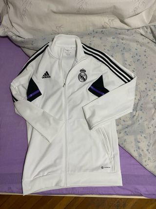 Chándal Adidas Blanco y Negro del Real Madrid
