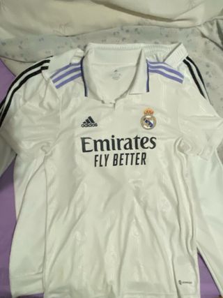 Chándal Adidas Blanco y Negro del Real Madrid
