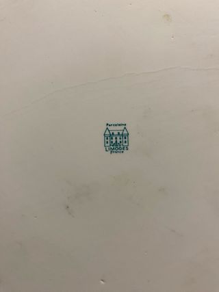 Set de café Limoges porcelana con hilo de oro