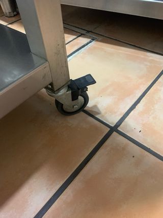 Mesa auxiliar acero inoxidable