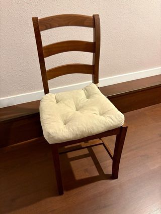 Lote 6 Sillas Madera Ikea Jokkmokk