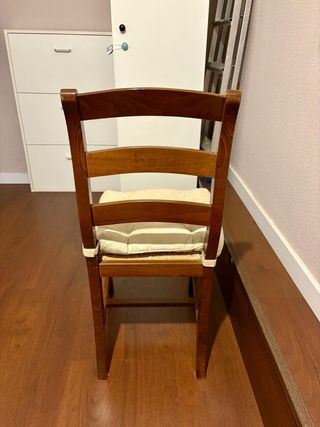 Lote 6 Sillas Madera Ikea Jokkmokk