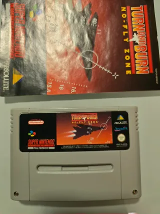 Turn and Burn SNES PAL Version