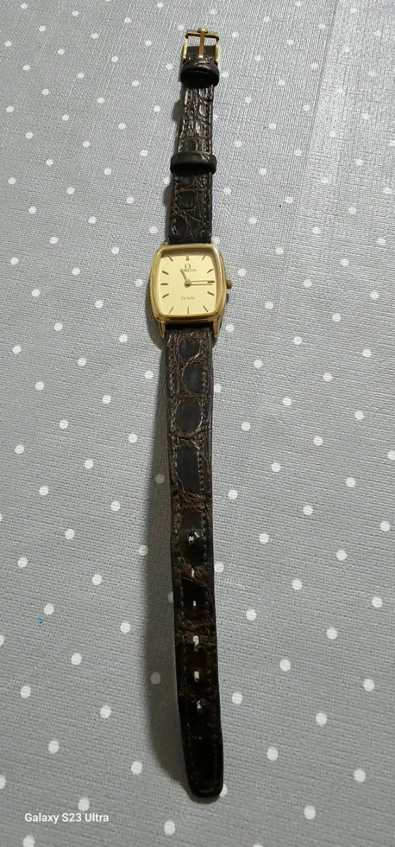 Reloj Omega De Ville Dorada