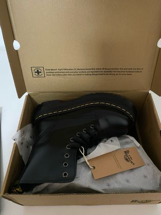 Botas Dr. Martens Plataforma Cremallera
