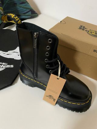 Botas Dr. Martens Plataforma Cremallera