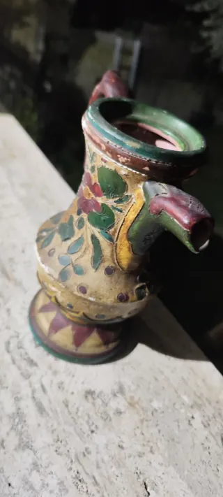 Set Ceramica Deruta Vaso Brocca Piccolo