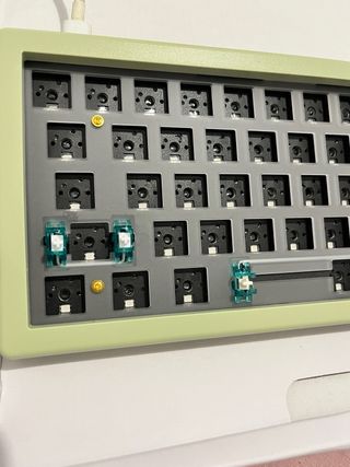 Teclado Mecánico ZUOYA GMK67 Verde