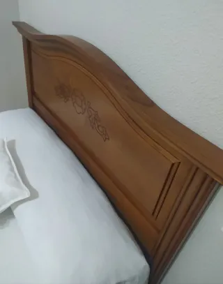 Dormitorio madera maciza individual