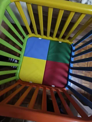 Parque infantil multicolor