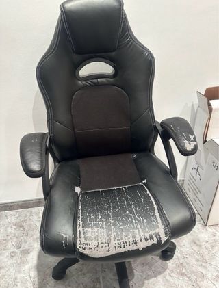 Silla de escritorio negra