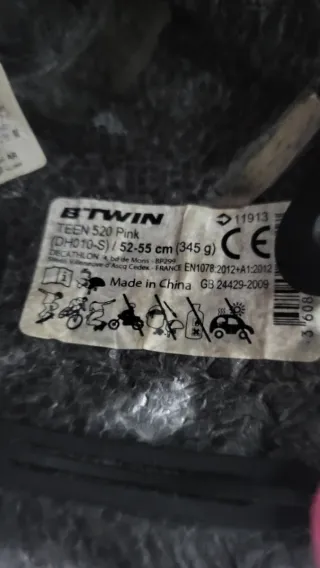 Patines Oxelo niña T. 30-32 + Casco Btwin T. 52-55