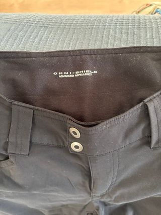Pantalón Columbia Convertible Negro Talla 8