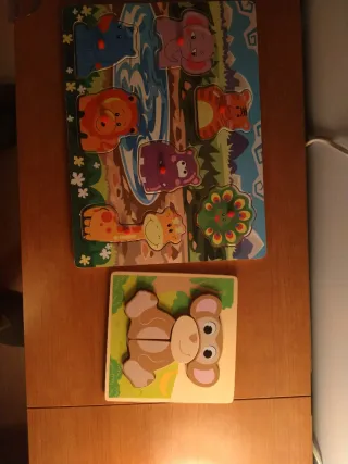Puzzles de madera para bebés
