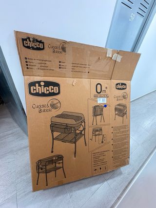 Bañera-Cambiador Chicco Cuddle&Bubble