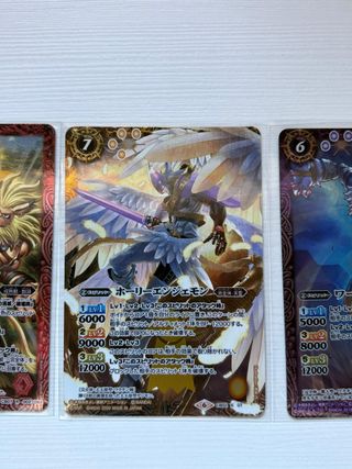 Lote 3 Cartas Digimon Battle Spirit