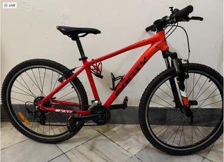 Bicicleta Monty KX8 26 MTB Roja