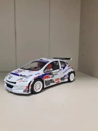 Scalextric coche slot rally