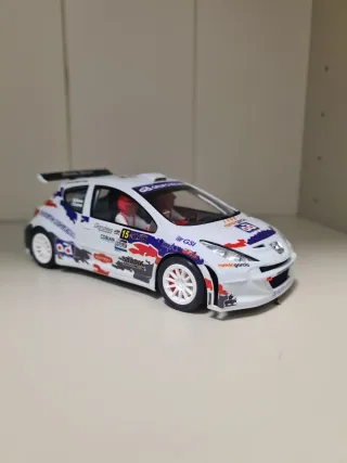 Scalextric coche slot rally