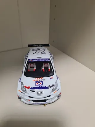 Scalextric coche slot rally