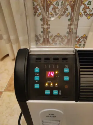 Calefactor Tronic programable con mando