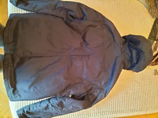 Parka azul Lefties Talla M
