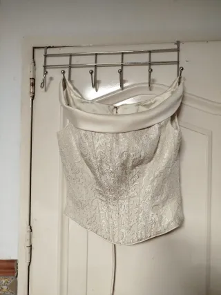 Vestido de Novia Blanco Roto