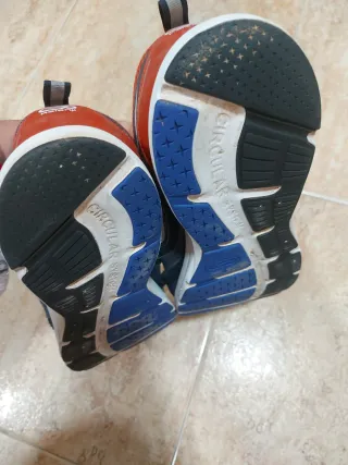 Zapatillas Decathlon Talla 47 Azul/Rojo