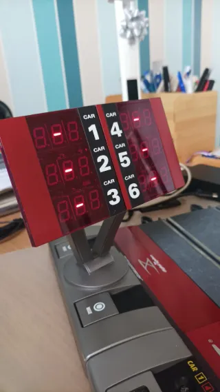 Envío Cronómetro Digital System scalextric 6 coche