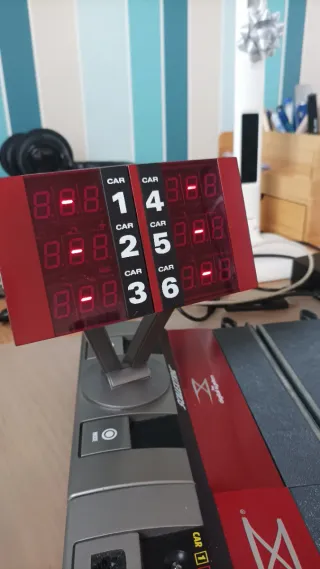 Envío Cronómetro Digital System scalextric 6 coche