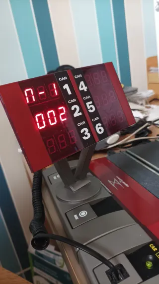 Envío Cronómetro Digital System scalextric 6 coche