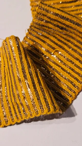 Galón lamé hojilla oro antiguo