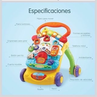 Andador Vtech 2 en 1