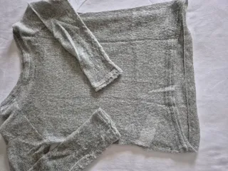 Jersey Salsa Degradado Gris y Plateado