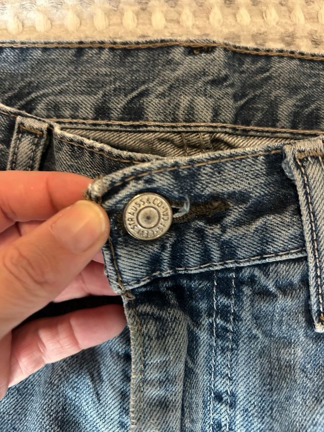 Tejanos Levi's hombre azul claro