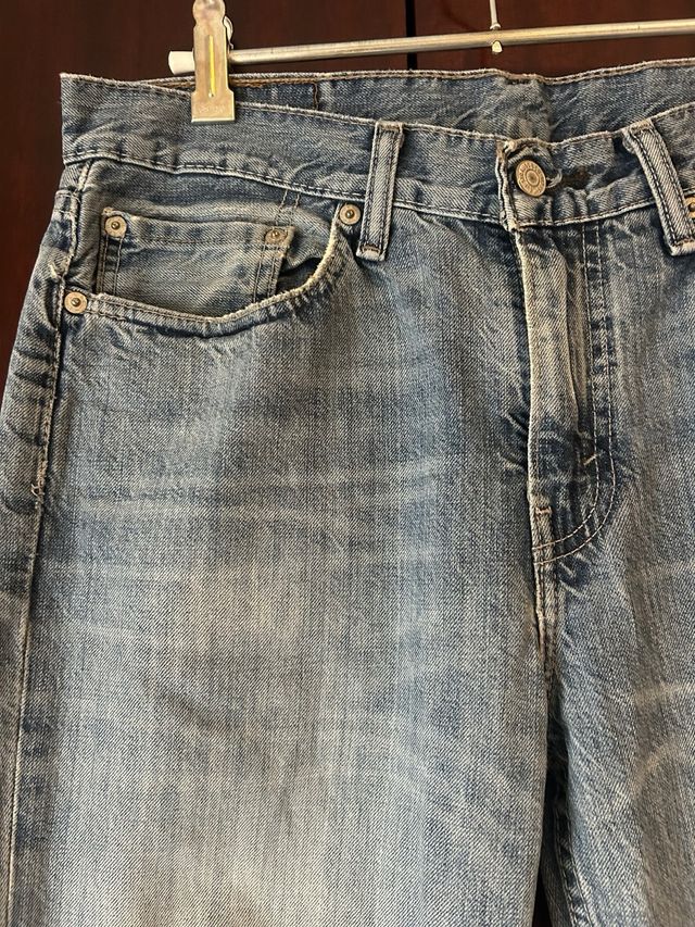 Tejanos Levi's hombre azul claro