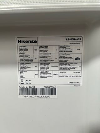 Nevera Americana Hisense Fuga de Gas