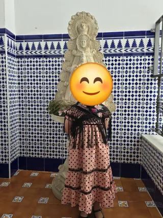 Traje Flamenca Niña Lunares