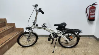 Bicicleta Plegable Orbita Blanca