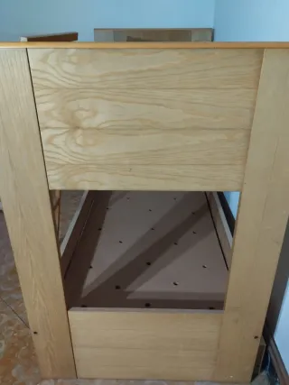 Litera de madera