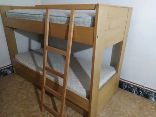 Litera de madera